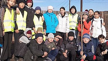 Волонтеры Кызыл-Мажалыка помогают ветеранам СВО